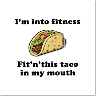 Into Fitness - Taco Posters and Art